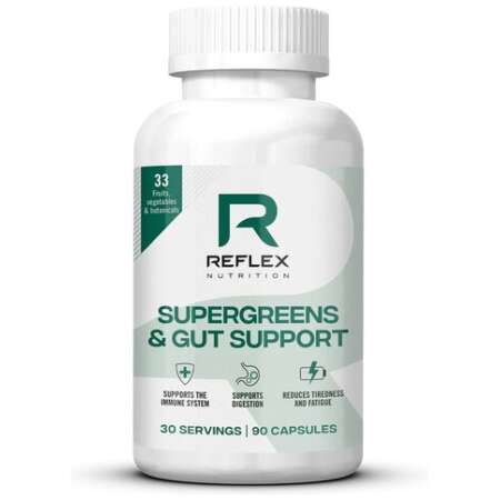 Reflex Nutrition Supergreens & Gut Support - 90 caps