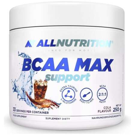 Allnutrition BCAA Max Support, Cola - 250g