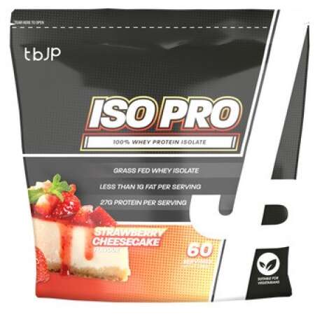 Trained by JP Iso Pro, Strawberry Cheesecake - 1800g