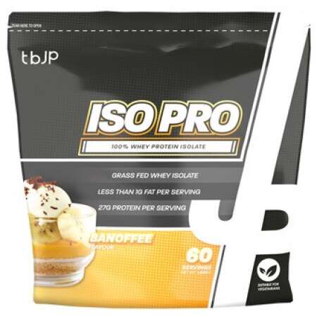 Trained by JP Iso Pro, Banoffee - 1800g