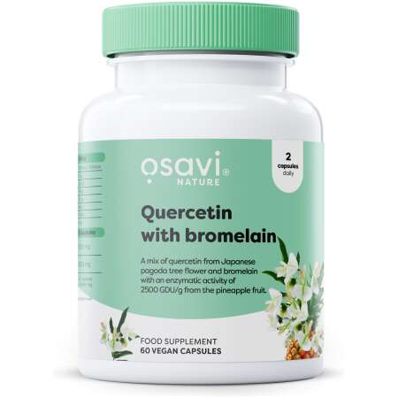 Osavi Quercetin with Bromelain - 60 vegan caps