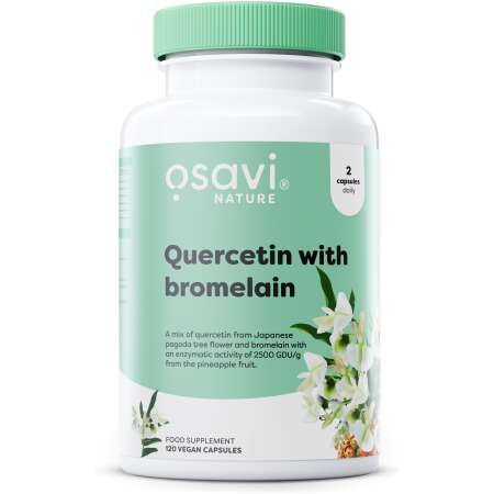 Osavi Quercetin with Bromelain - 120 vegan caps