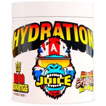 Gorillalpha Hydration Juice, Ultimate Sherbert Double Dipped - 300g