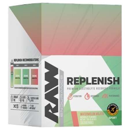 Raw Nutrition Replenish, Watermelon Mojito - 20 stick packs