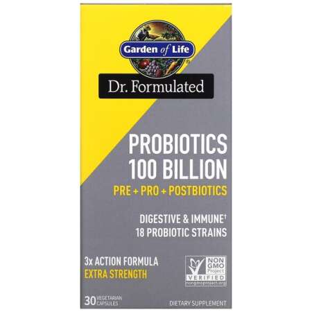 Garden of Life Dr. Formulated Probiotics 100 Billion - 30 vcaps