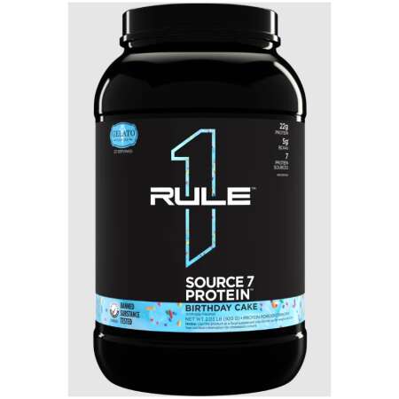 Rule One Source7 Protein, Birthday Cake Gelato - 920g