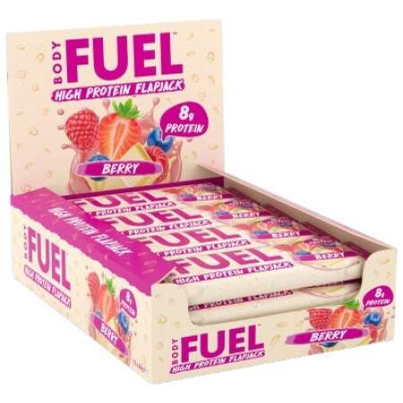 Applied Nutrition Bodyfuel Flapjack, Berry - 12 x 40g