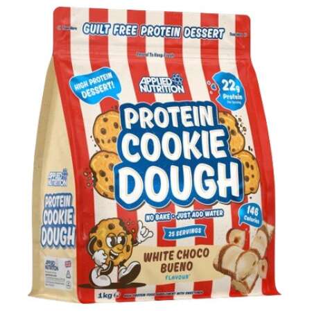 Applied Nutrition Protein Cookie Dough Dessert, White Choco Bueno - 1000g