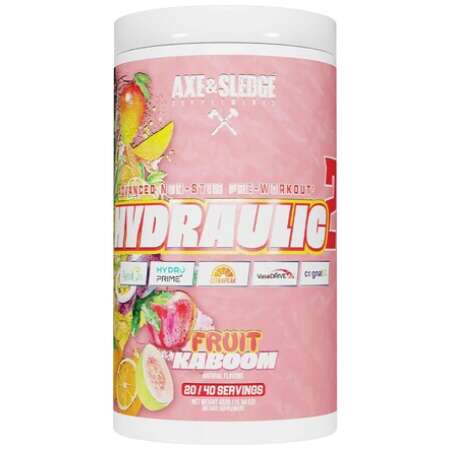 Axe & Sledge Hydraulic V2 Non-Stim Pre-Workout, Fruit Kaboom - 452g