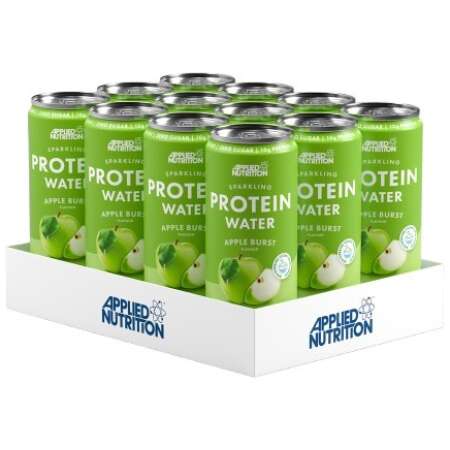 Applied Nutrition Sparkling Protein Water, Apple Burst - 12 x 330 ml.