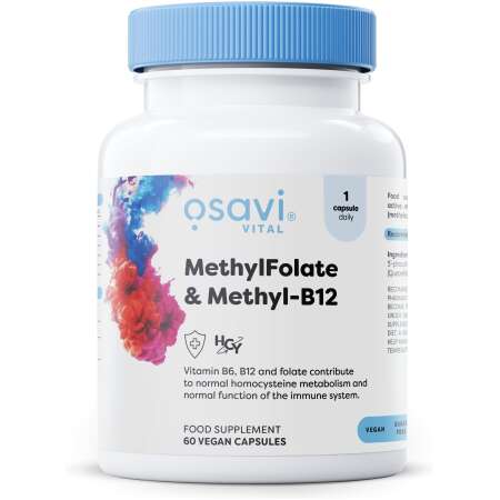 Osavi MethylFolate & Methyl-B12 - 60 vegan caps