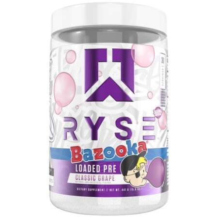 RYSE Loaded Pre, Bazooka Classic Grape - 450g