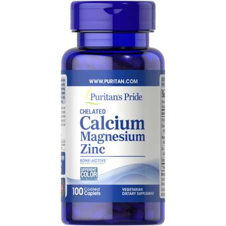 Puritan's Pride Calcium Magnesium Zinc - 100 caplets