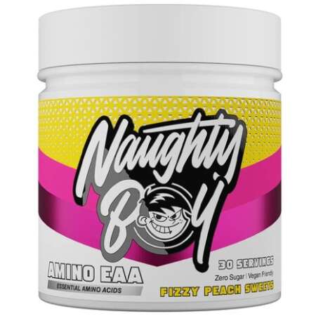 Naughty Boy Amino EAA, Fizzy Peach Sweets - 345g