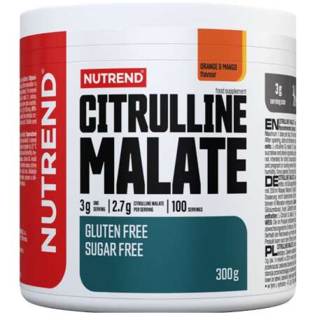 Nutrend Citrulline Malate, Orange & Mango - 300g