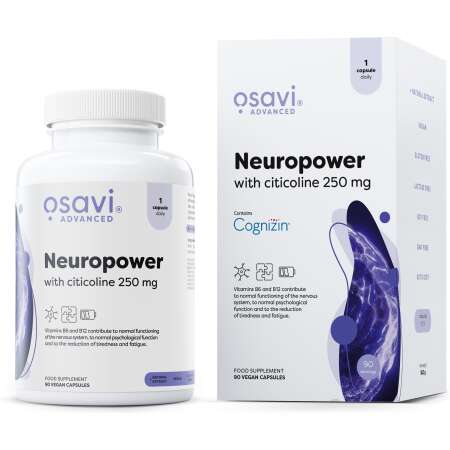Osavi Neuropower with Citicoline, 250mg - 90 vegan caps