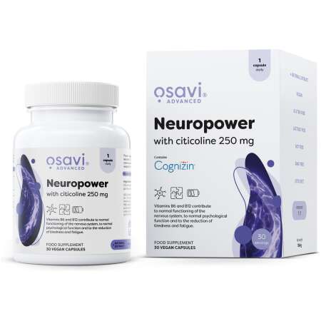 Osavi Neuropower with Citicoline, 250mg - 30 vegan caps