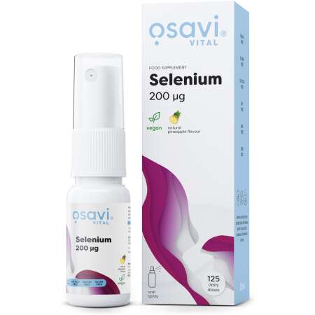 Osavi Selenium Oral Spray, 200mcg (Pineapple) - 25 ml.