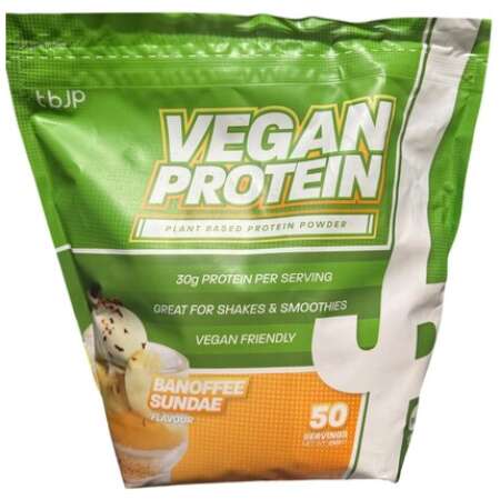 Trained by JP Vegan Protein, Banoffee Sundae - 2000g