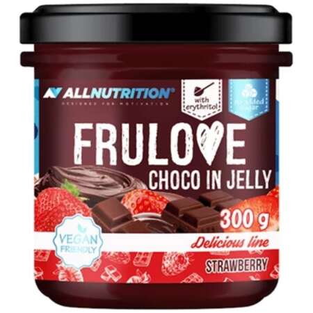 Allnutrition Frulove Choco In Jelly, Strawberry - 300g