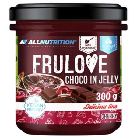 Allnutrition Frulove Choco In Jelly, Cherry - 300g
