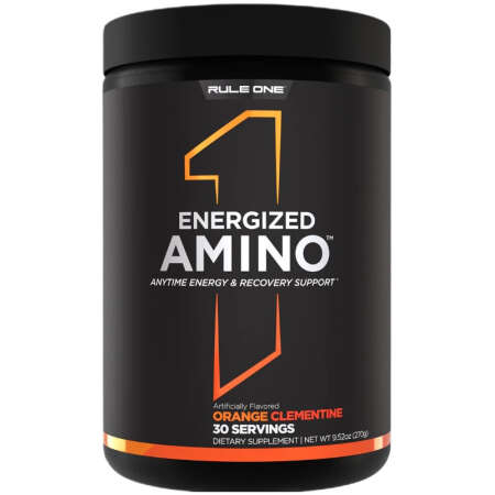 Rule One Energized Amino, Orange Clementine - 270g