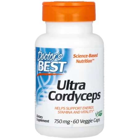 Doctor's Best Ultra Cordyceps, 750mg - 60 vcaps