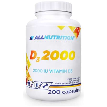 Allnutrition Vit D3 2000, 2000 IU - 200 caps