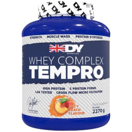 Dorian Yates Whey Complex Tempro, Juicy Peach Flavour - 2270g
