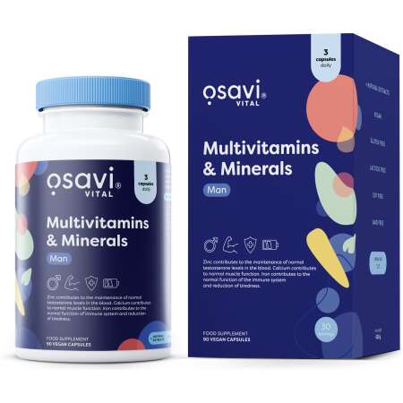 Osavi Multivitamins & Minerals Man - 90 vegan caps