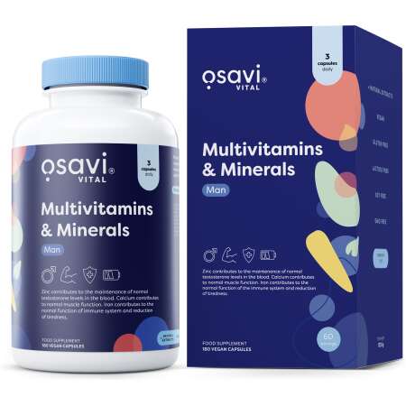 Osavi Multivitamins & Minerals Man - 180 vegan caps