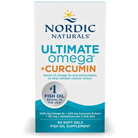 Nordic Naturals Omega Curcumin, 1200mg - 60 softgels