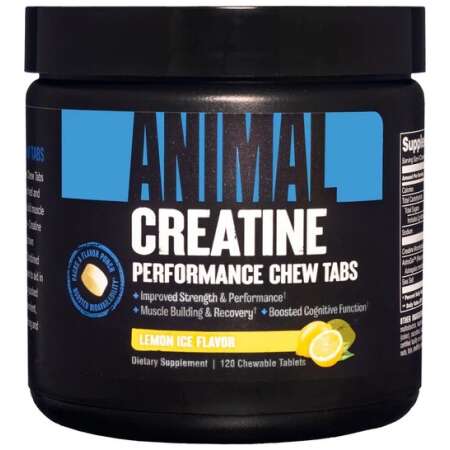 Animal Animal Creatine Chews, Lemon Ice (EAN 039442005533) - 120 chewable tablets