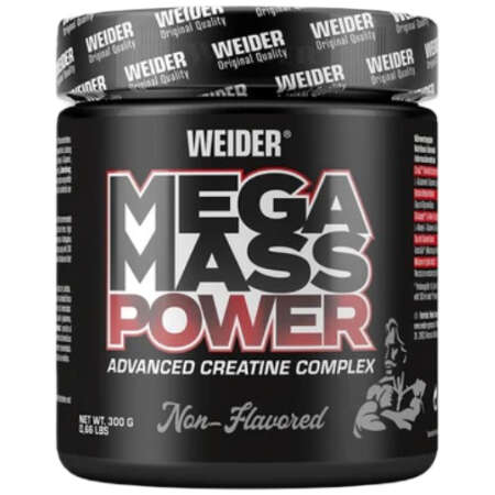Weider Mega Mass Power, Non-Flavored - 300g