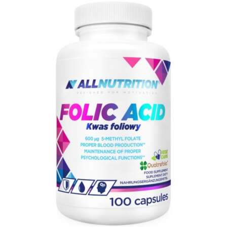 Allnutrition Folic Acid, 600mcg - 100 caps