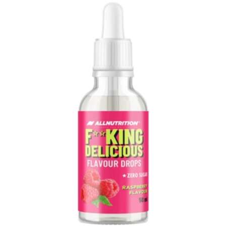 Allnutrition Fitking Delicious Flavour Drops, Raspberry - 50 ml.