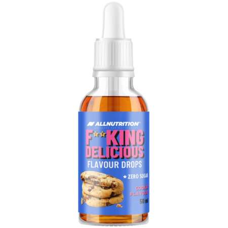 Allnutrition Fitking Delicious Flavour Drops, Cookie - 50 ml.