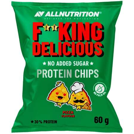 Allnutrition Fitking Delicious Protein Chips, Pizza - 60g