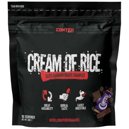 Conteh Sports Cream of Rice, Triple Chocolate - 2000g