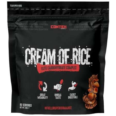 Conteh Sports Cream of Rice, Salted Caramel - 2000g
