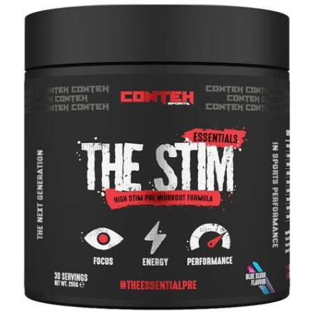 Conteh Sports The Stim Pre-Workout, Blue Slush - 255g