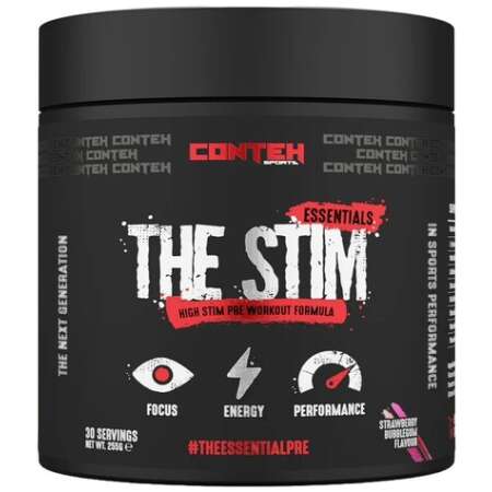 Conteh Sports The Stim Pre-Workout, Strawberry Bubblegum - 255g