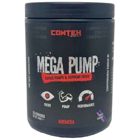 Conteh Sports Mega Pump, Grape - 400g