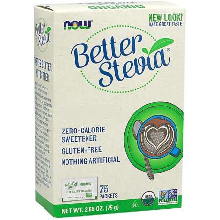 NOW Foods Better Stevia Packets - 75 packets