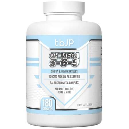 Trained by JP Omega 3-6-9 - 180 caps