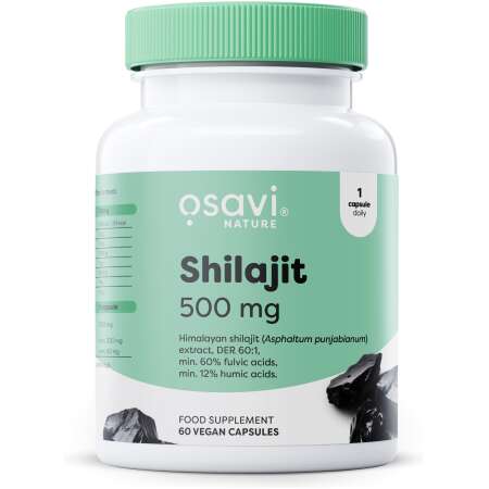 Osavi Shilajit, 500mg - 60 vegan caps