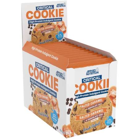 Applied Nutrition Critical Cookie, Salted Caramel & Chocolate Chip - 12 x 73g