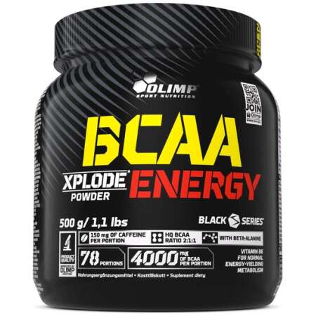 Olimp Nutrition BCAA Xplode Energy, Xplosive Cola - 500g