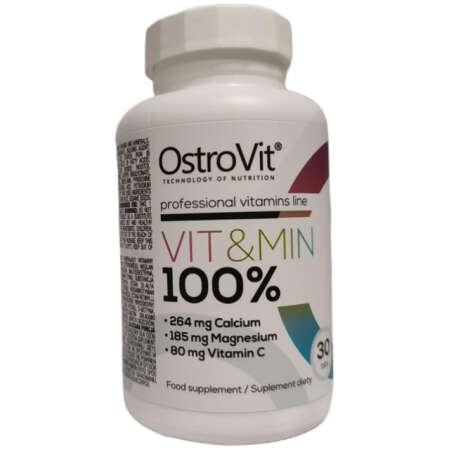 OstroVit Vit&Min 100% - 30 tablets