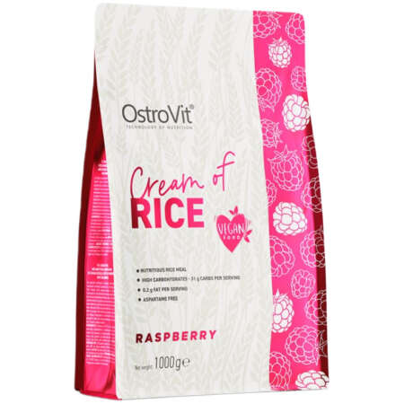 OstroVit Cream of Rice, Raspberry - 1000g